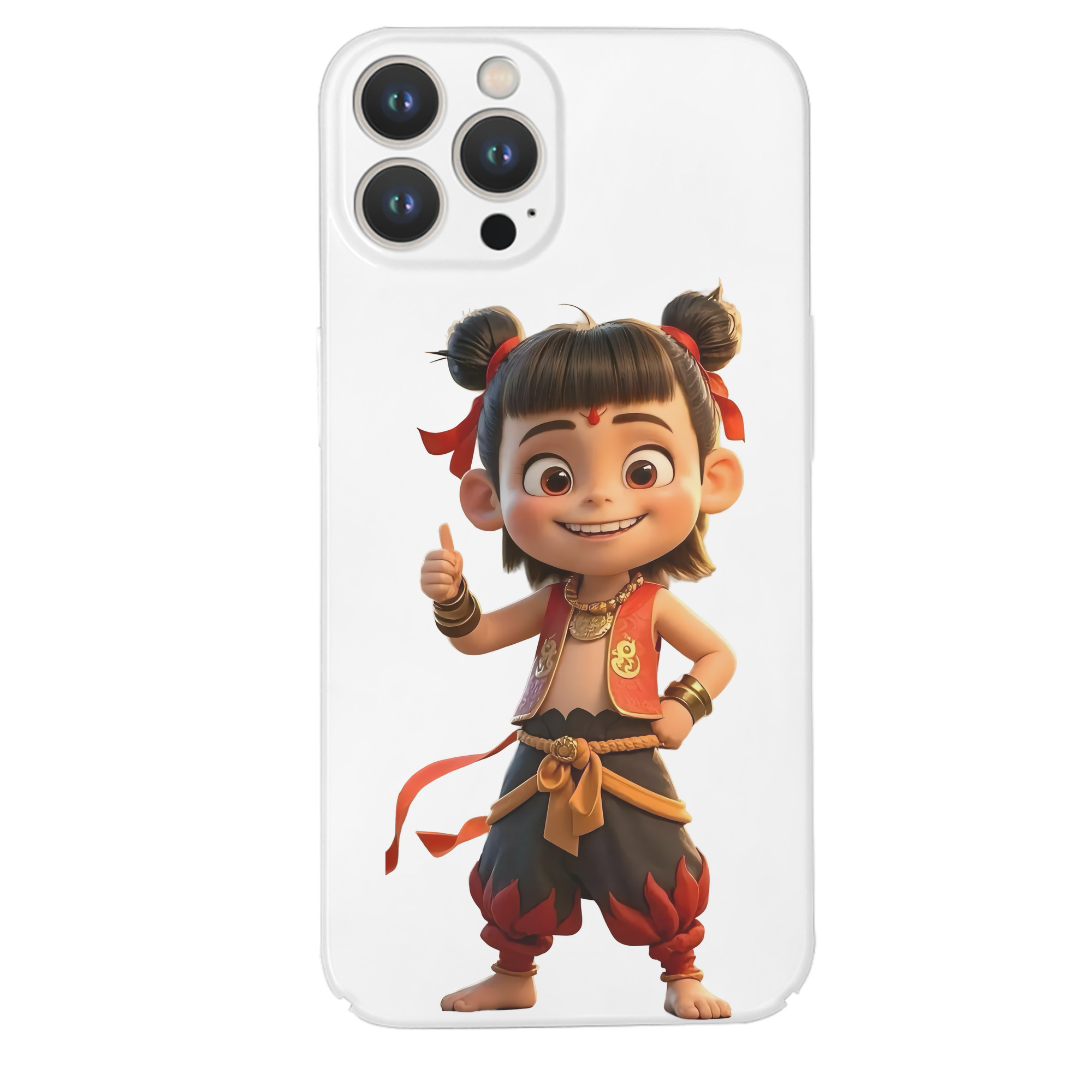 （画像用） Ne Zha 2 ナタ 魔童の大暴れ 【iPhone 14シリーズ対応】ハードケース